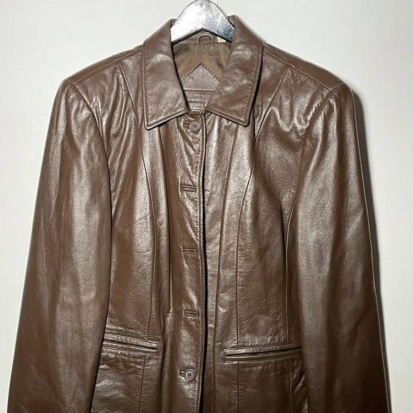 Preston & York Genuine Leather/Lambskin Jacket L - Picture 10 of 12